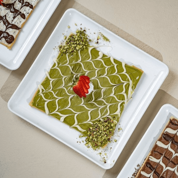 pistachio crepe