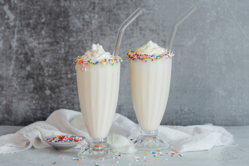 Vanilla milkshake