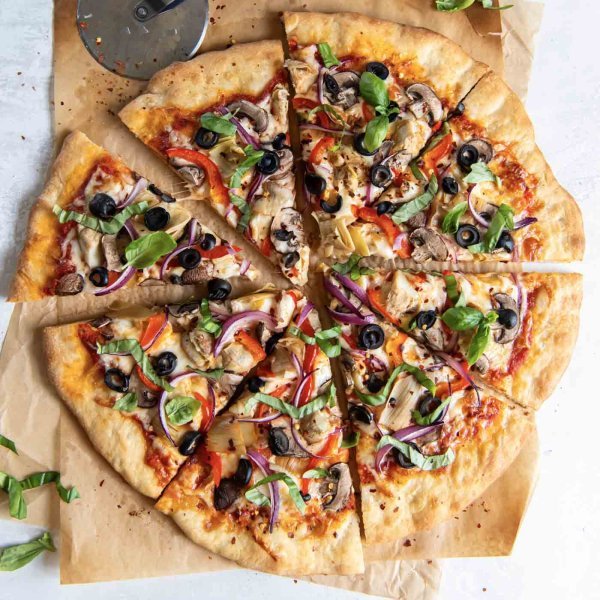 Vegetable pizza